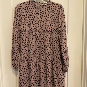 Fall print dress